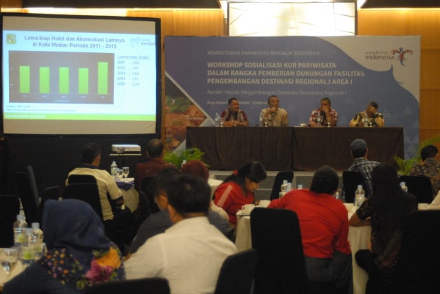 50 UMKM di Medan Ikuti Workshop Sosialisasi KUR Sektor Pariwisata